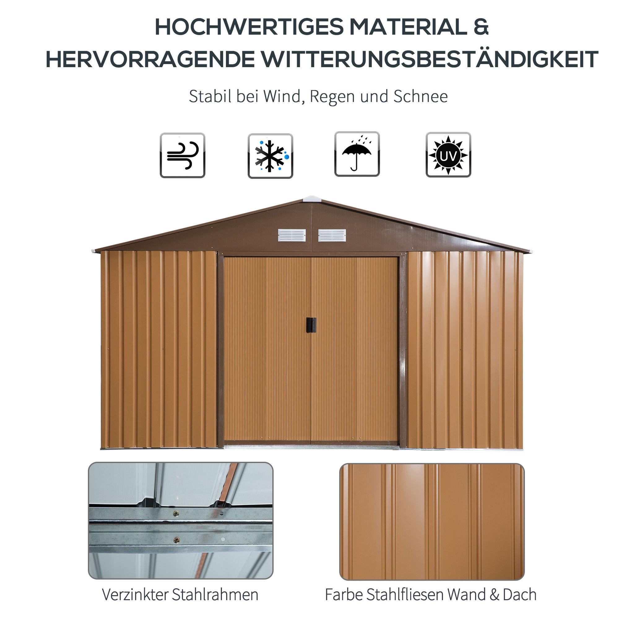 Outsunny remise à outils  