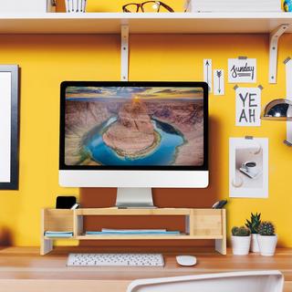 Northio  Supporto per schermo e portaoggetti da scrivania 