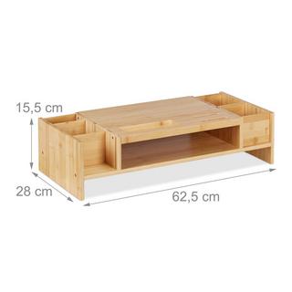 Northio  Supporto per schermo e portaoggetti da scrivania 