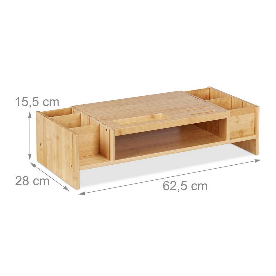 Northio  Bildschirmständer und Schreibtischaufbewahrung 