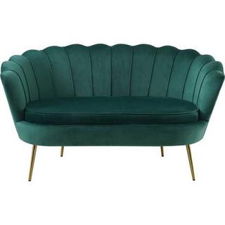 mutoni Muschelsofa Samt, 2-sitzer  