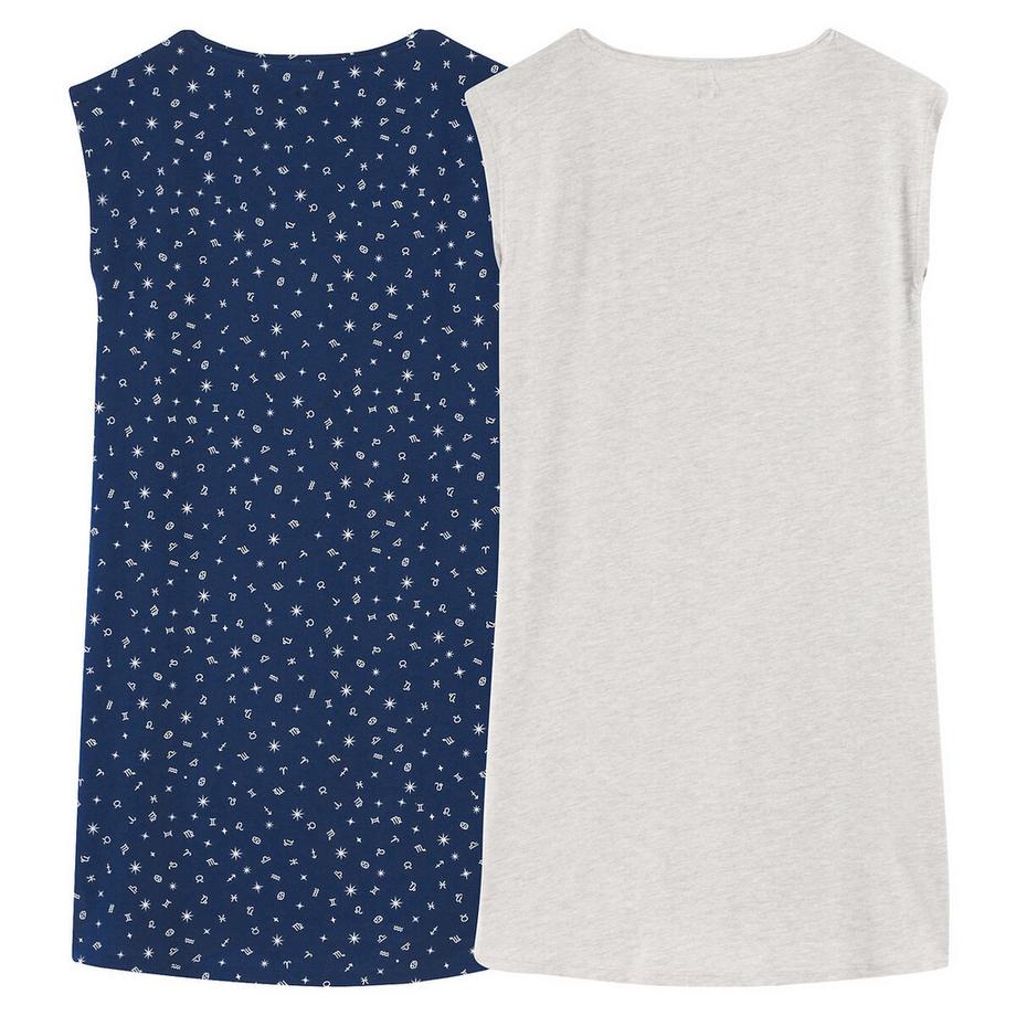 SO'HOME Confezione da 2 camicie da notte  