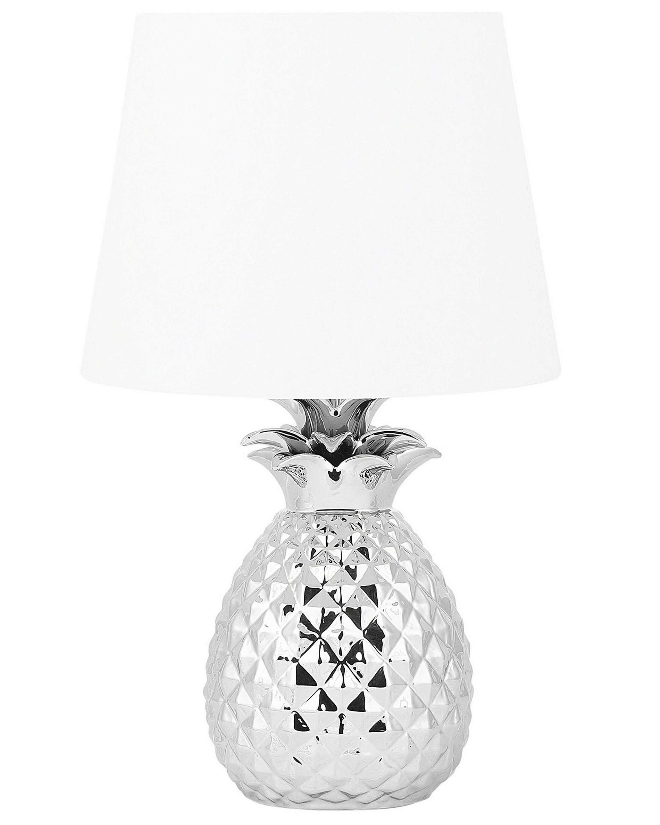 Beliani Lampada da tavolo en Ceramica Moderno PINEAPPLE  