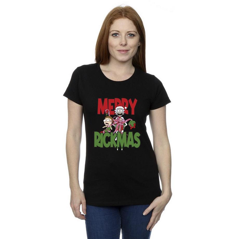 Rick And Morty Merry Rickmas T-Shirt  