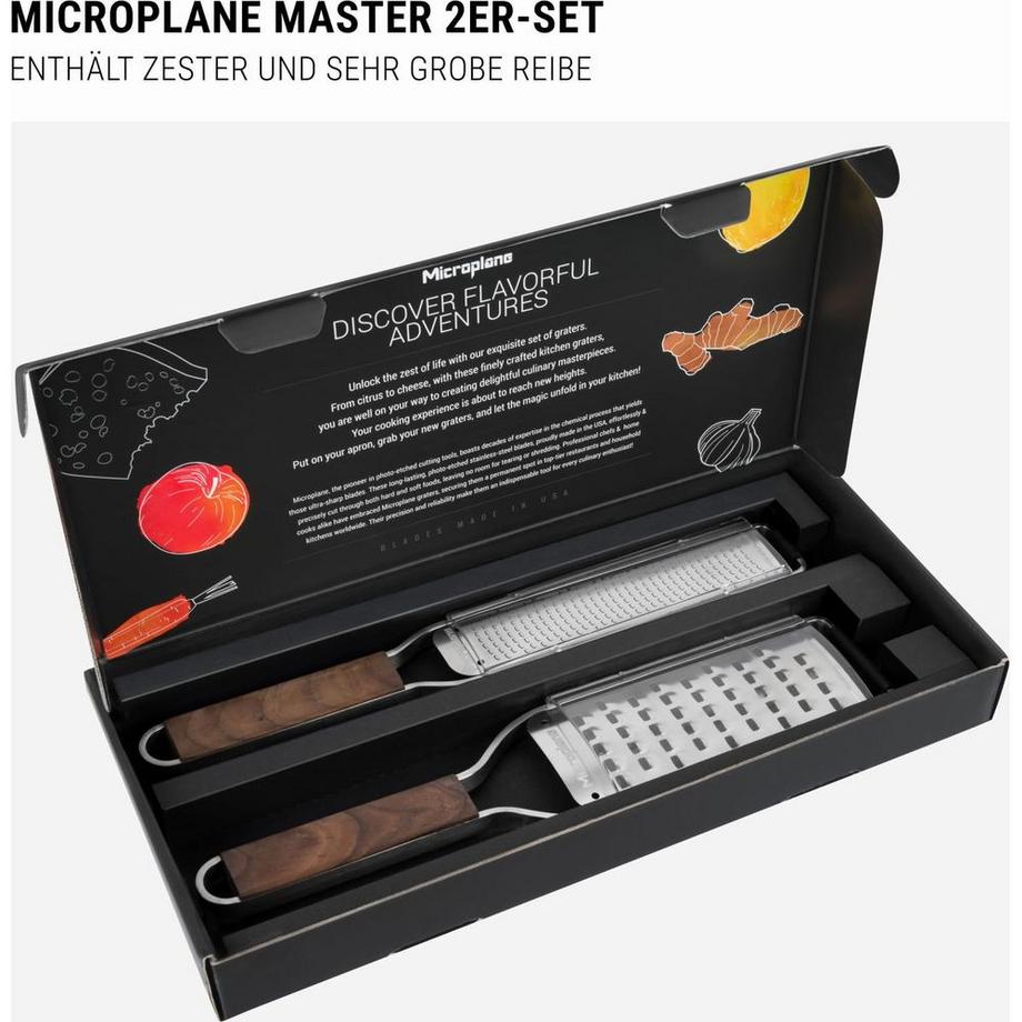 Microplane Handreibe Master Set  