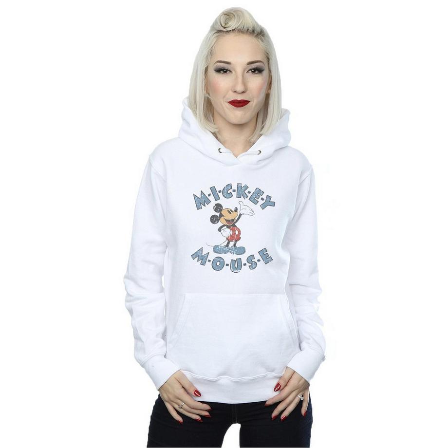 Disney Mickey Mouse Felpa con cappuccio stampata  