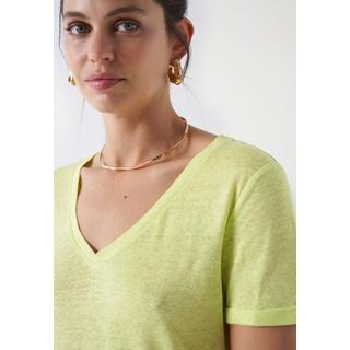 Salsa  T-Shirt Linen V-Neck T-Shirt 