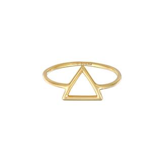 Elli  Bague Triangle Géo Tendance Filigrane 