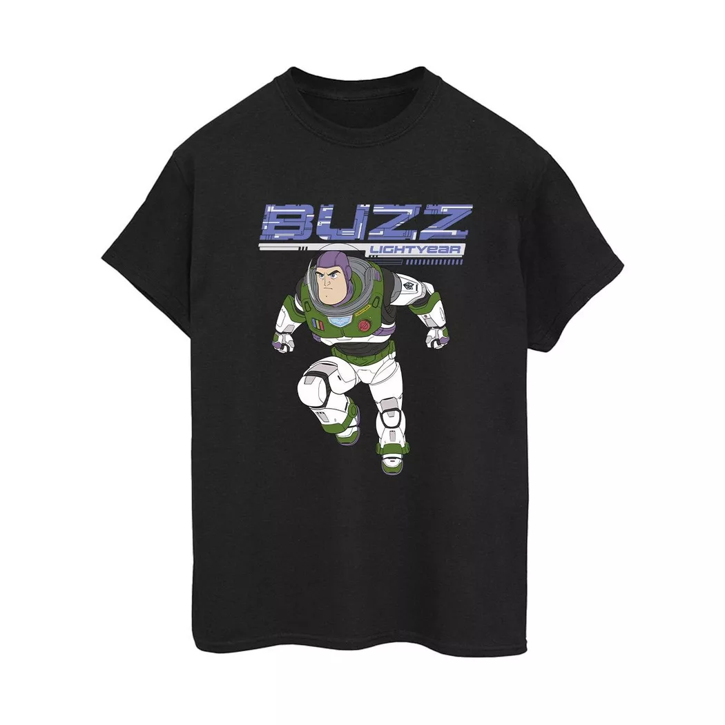 Disney - Lightyear Jump To Action TShirt, für Damen, Schwarz, Größe XL