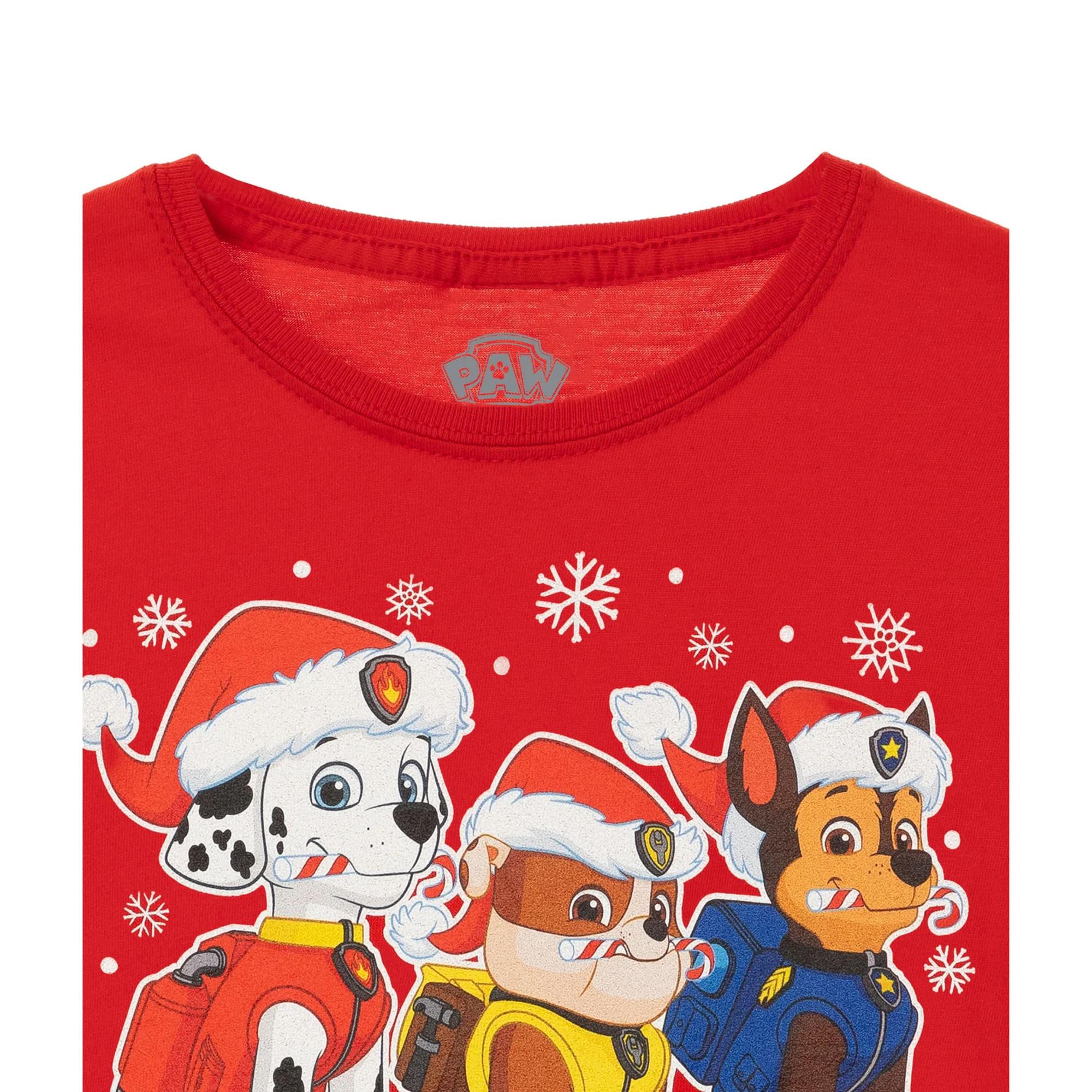 PAW PATROL  Tshirt MERRY CHRISTMAS 