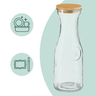 Northio Caraffa per l'acqua con coperchio in set  