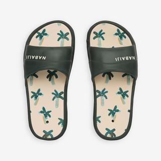 NABAIJI  Ciabatte bambino stampa palme 