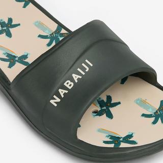 NABAIJI  Ciabatte bambino stampa palme 