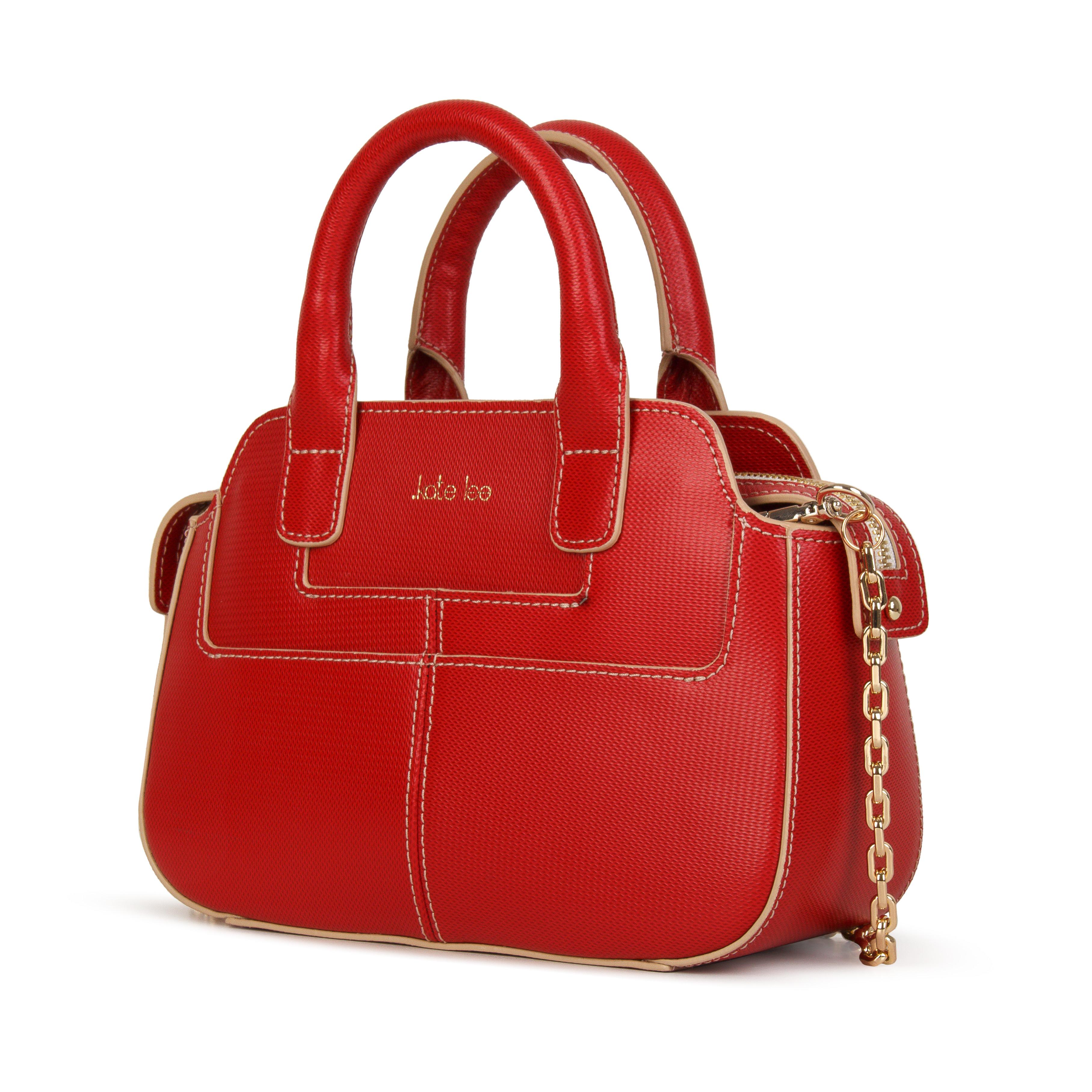 Kate Lee  Sac porté bandoulière Dori rouge 