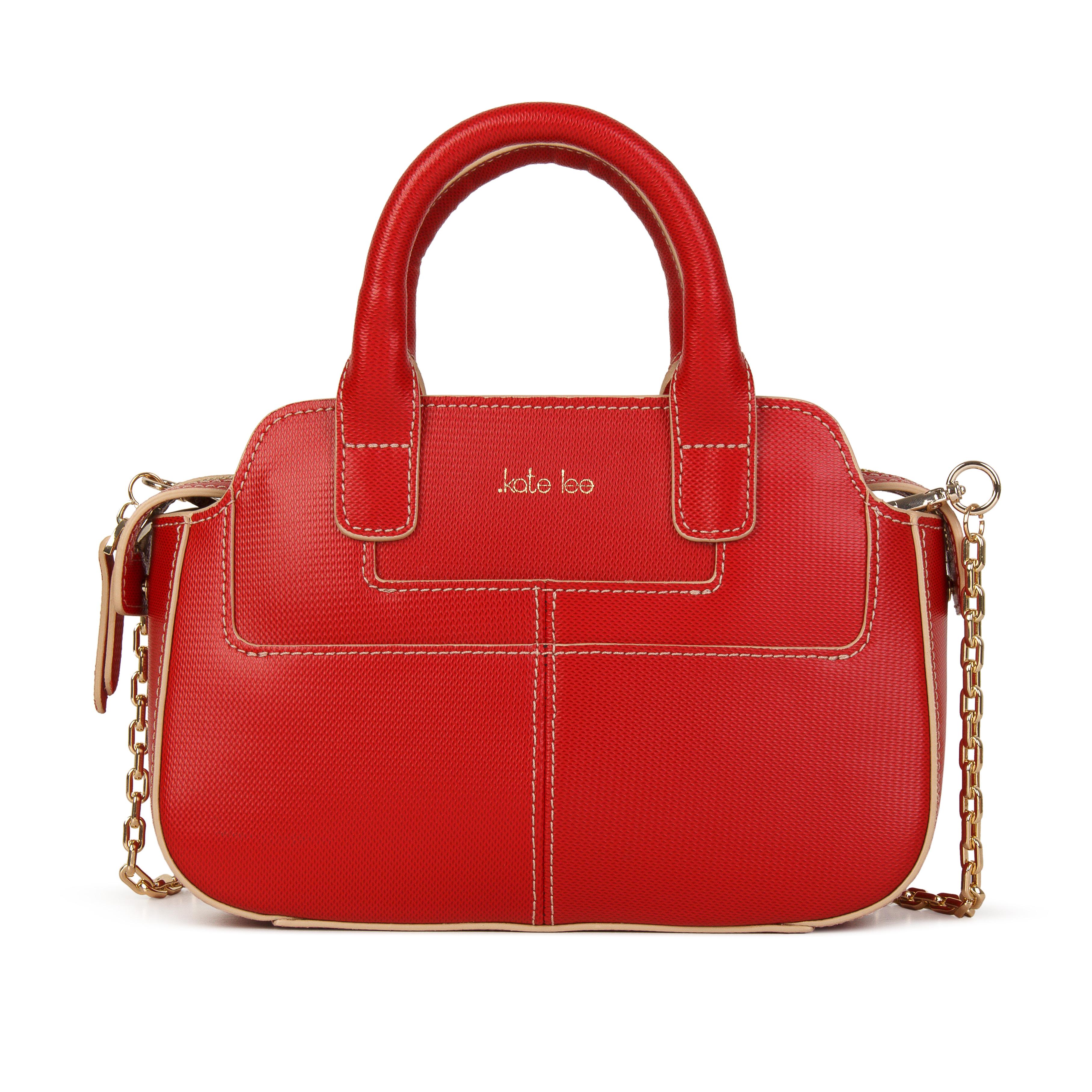 Kate Lee  Sac porté bandoulière Dori rouge 