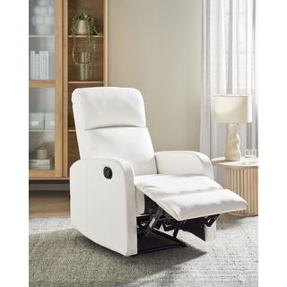 Beliani Fauteuil en Cuir PU Moderne VIRRAT  