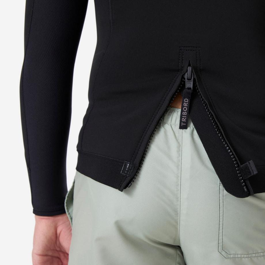 DECATHLON  Wärmendes Surf-Top langärmlig aus 1,5 mm Naturkautschuk , 900 