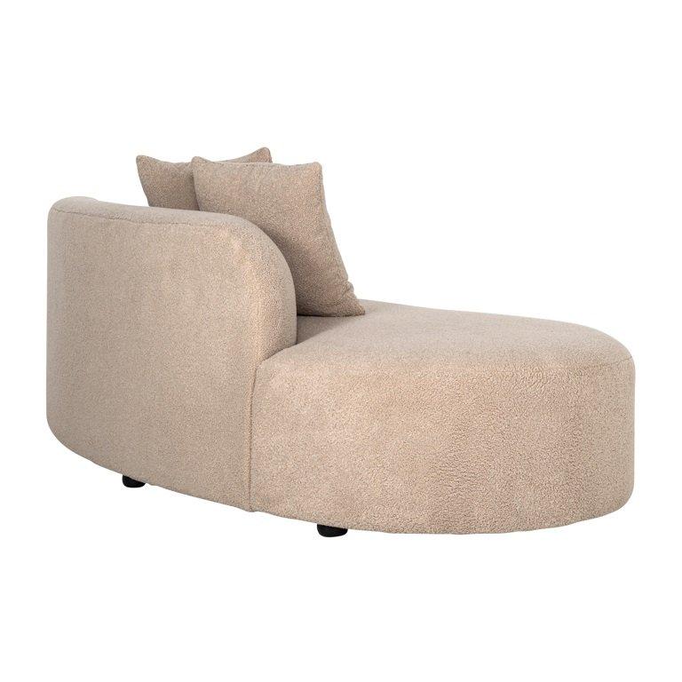 mutoni Canapé Element Grayson Ottoman gauche beige 210  