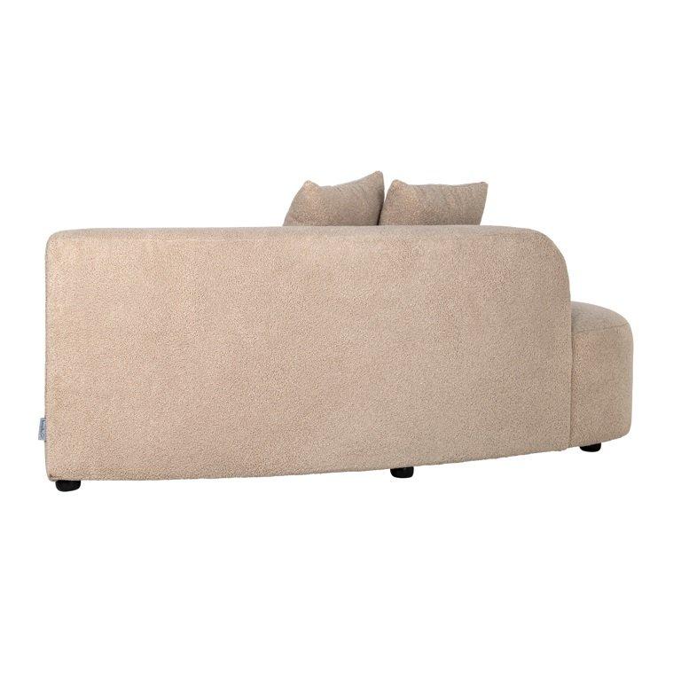 mutoni Canapé Element Grayson Ottoman gauche beige 210  