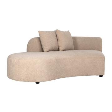 Canapé Element Grayson Ottoman gauche beige 210