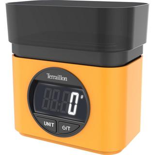 Terraillon Terraillon BA22 Nero, Giallo Superficie piana Bilancia da cucina elettronica  