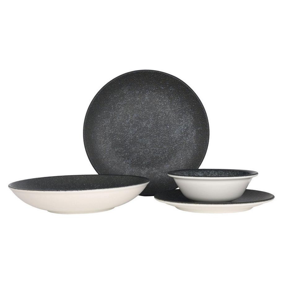 Bonna  Set di stoviglie - Vega - 24 pezzi - 6 Persone - Porcellana 