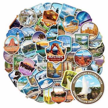 Pack d'autocollants - Parcs Nationaux