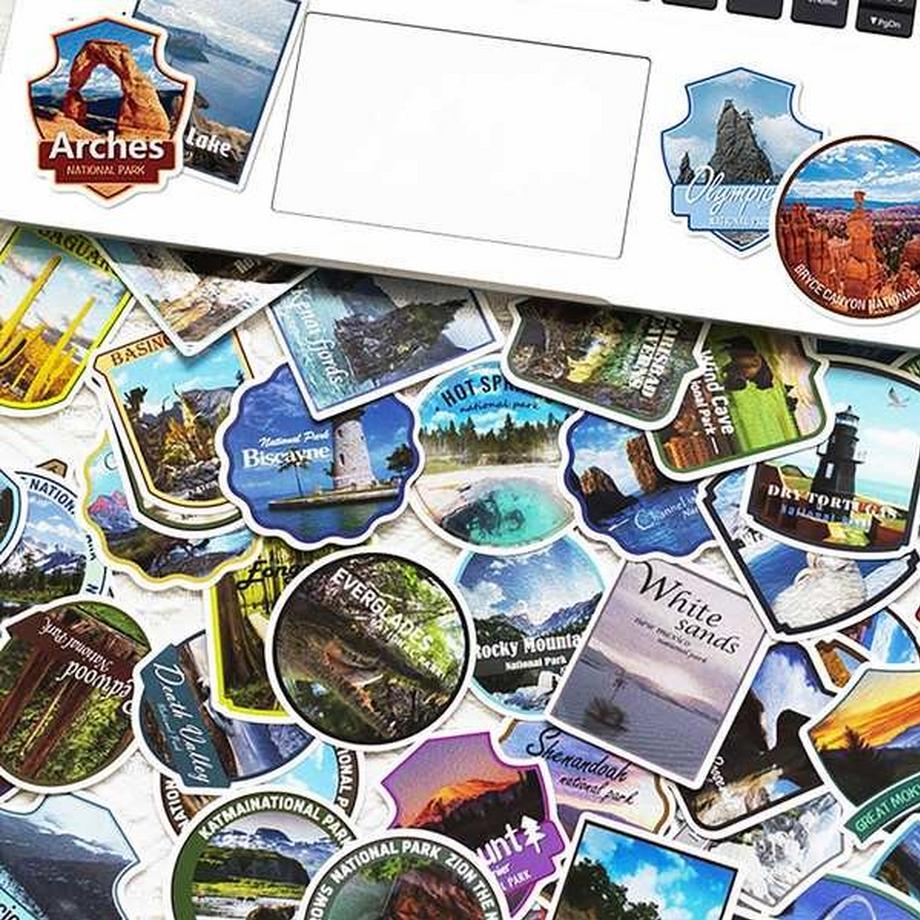 Gameloot Packung Aufkleber - Nationalparks  