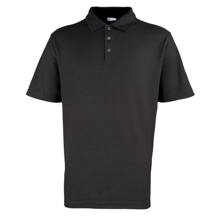 Poloshirt Nietenfront
