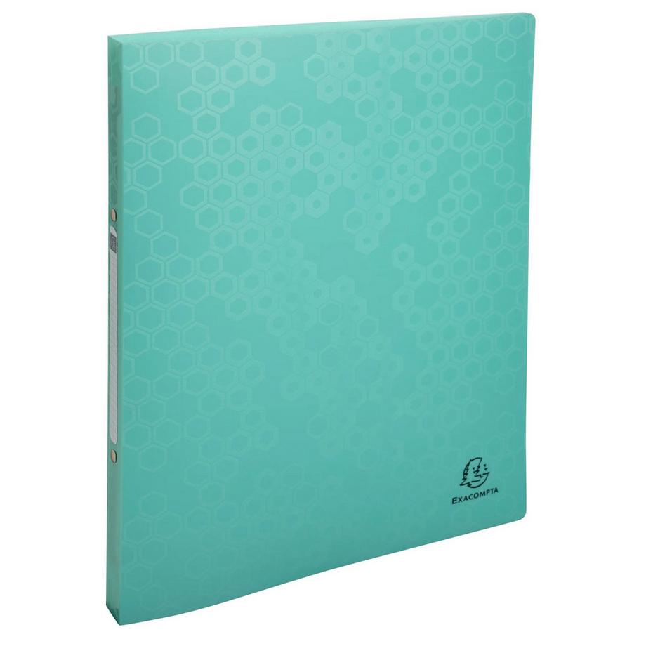 Exacompta Classeur 2 anneaux 15mm polypropylène recyclé Maïa - A4 - x 20  