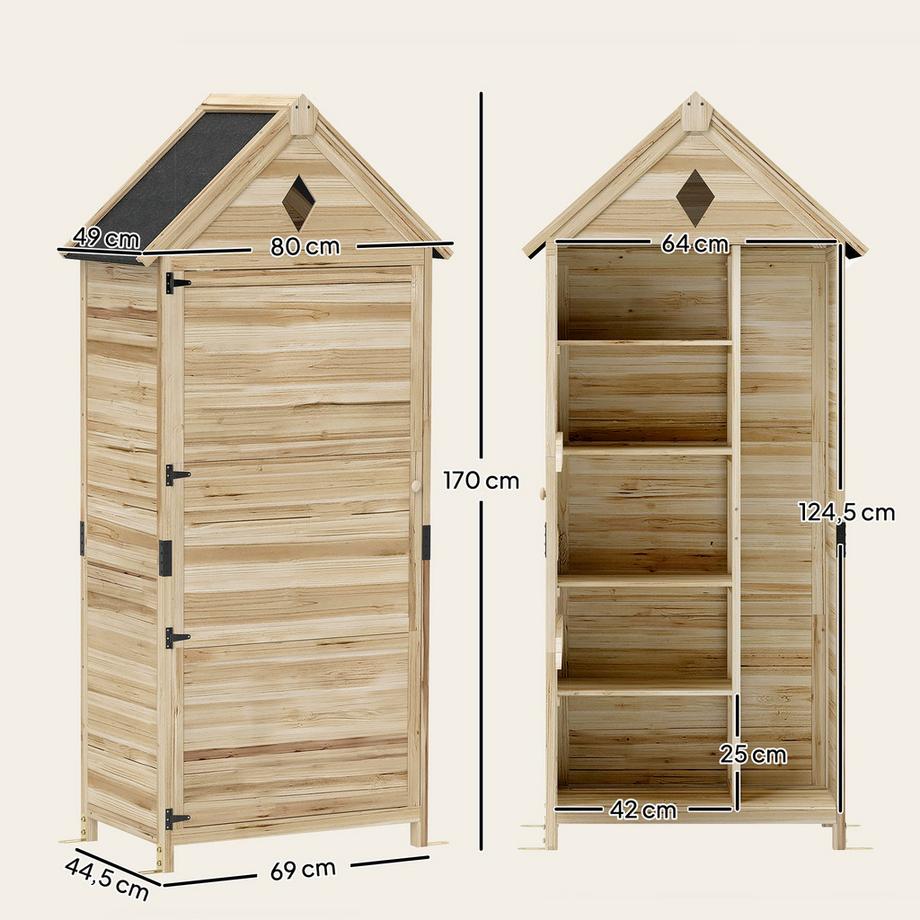 Outsunny Gartenschrank  