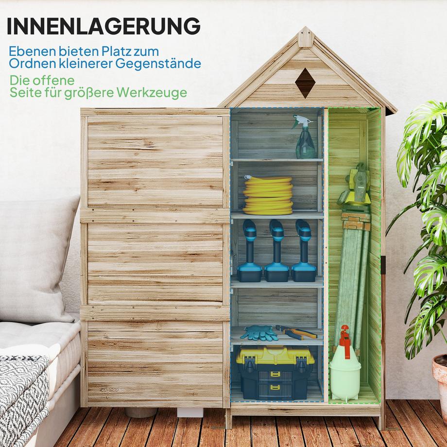 Outsunny Gartenschrank  