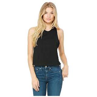 Bella + Canvas Crop Tanktop mit Racerback  