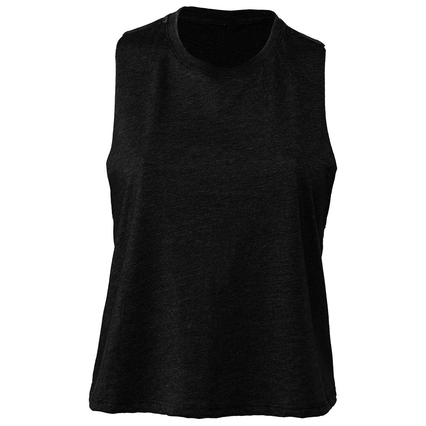 Bella + Canvas  CropTanktop mit Racerback 