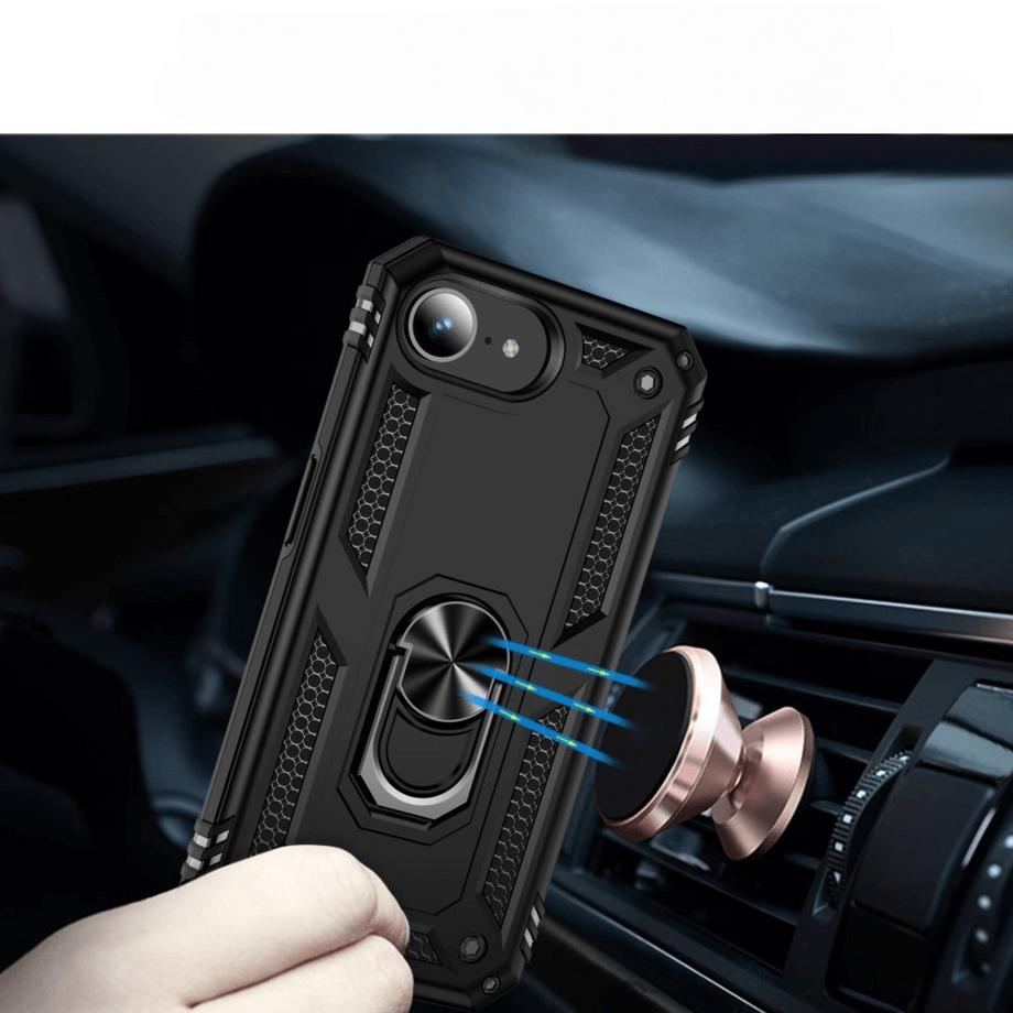 Cover-Discount  iPhone 17e / 16e - Robustes Back Cover mit Kickstand 