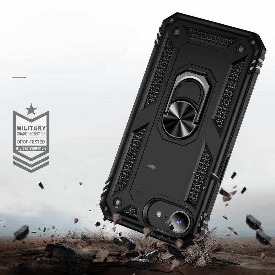 Cover-Discount  iPhone 17e / 16e - Robustes Back Cover mit Kickstand 