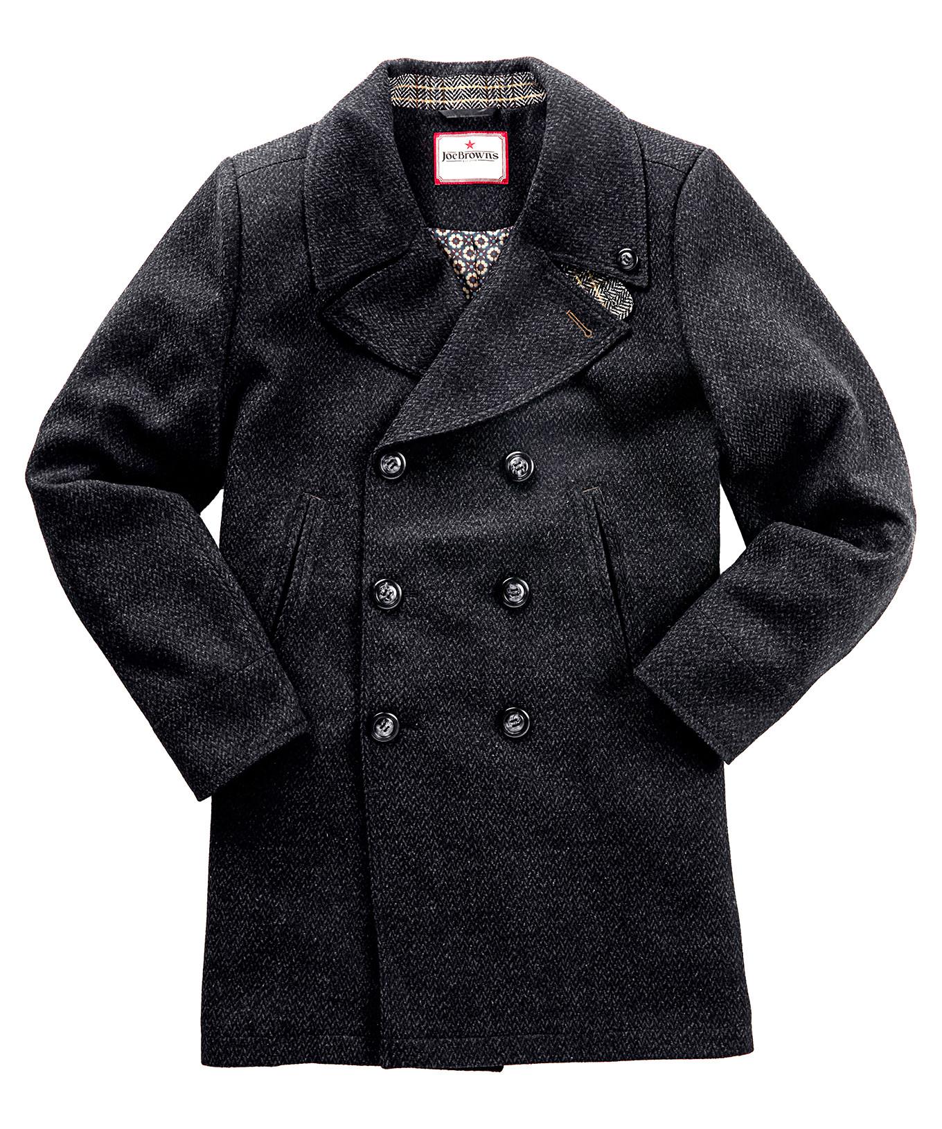 Joe Browns  Schicke Herringbone Peacoat 