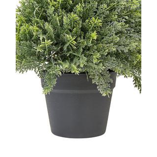 Beliani Plante artificielle en Matière synthétique CYPRESS SPIRAL TREE  