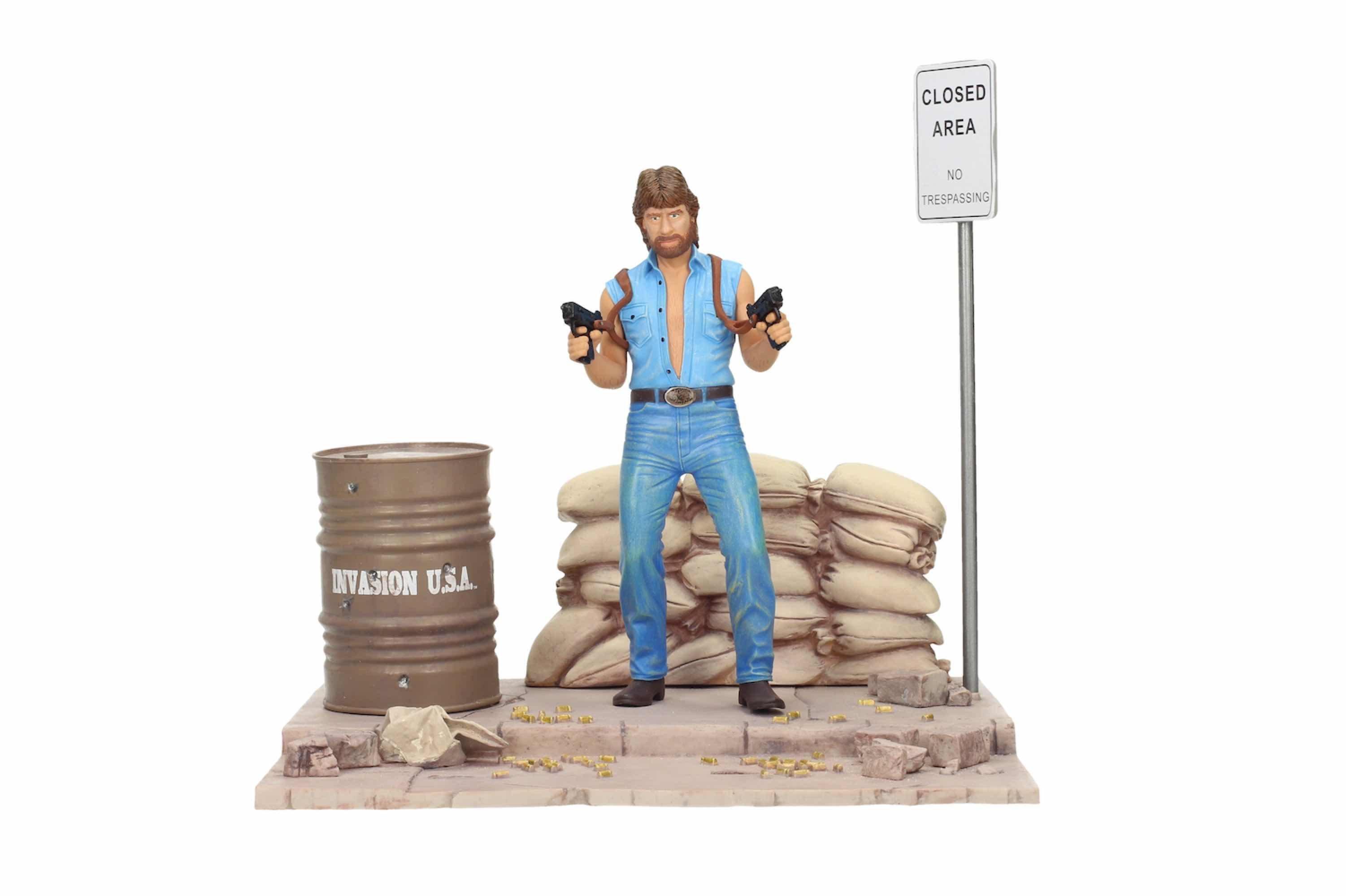 SD Toys  Figurine Statique - Walker Texas Ranger - Chuck Norris 