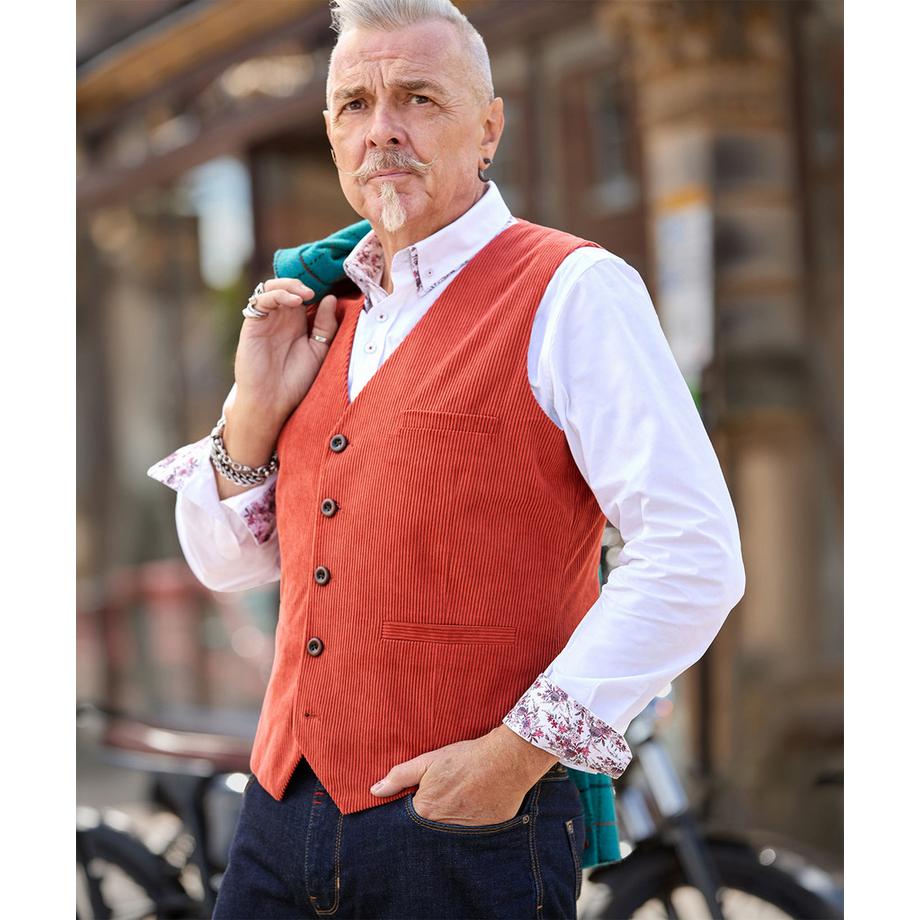 Joe Browns Gilet Claymore in Velluto a Coste  