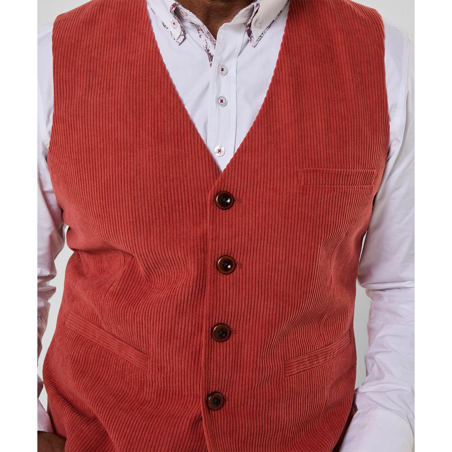 Joe Browns Gilet Claymore in Velluto a Coste  
