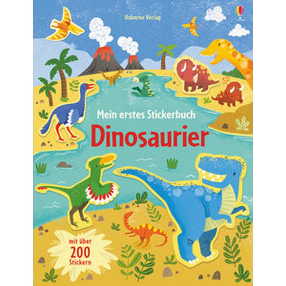 Usborne  Mein erstes Stickerbuch: Dinosaurier 