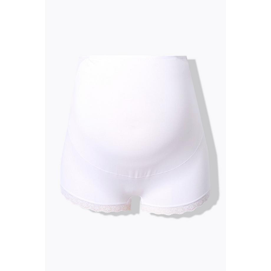 Ulla Popken Bellieva Bermuda Gainant Empiècement Ventre Dentelle Ourlet  