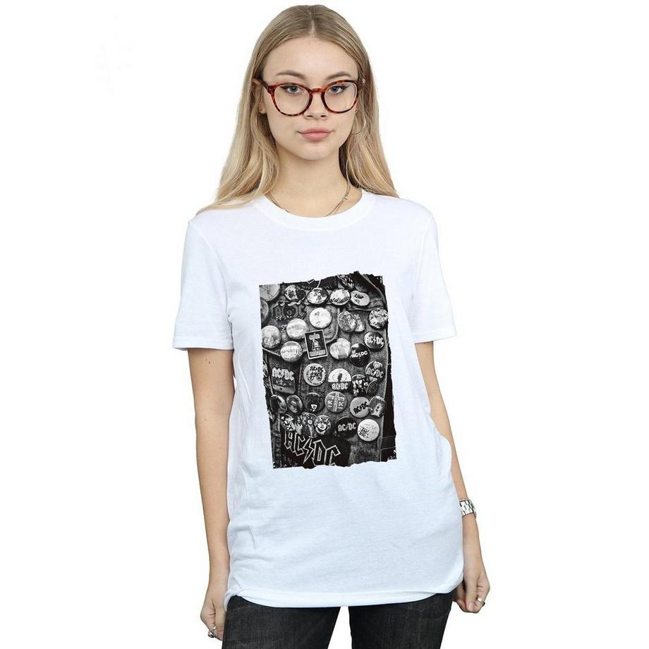 AC/DC ACDC Badges T-Shirt  
