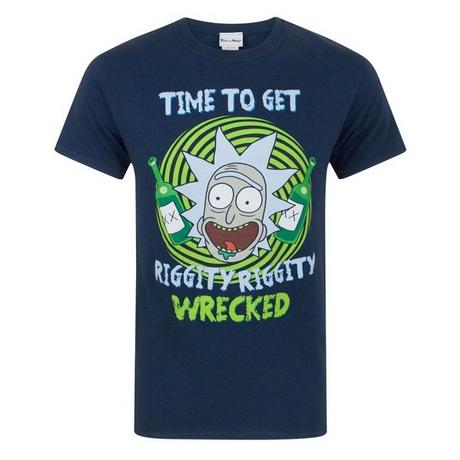 Rick And Morty  Riggity Riggity Wrecked TShirt 