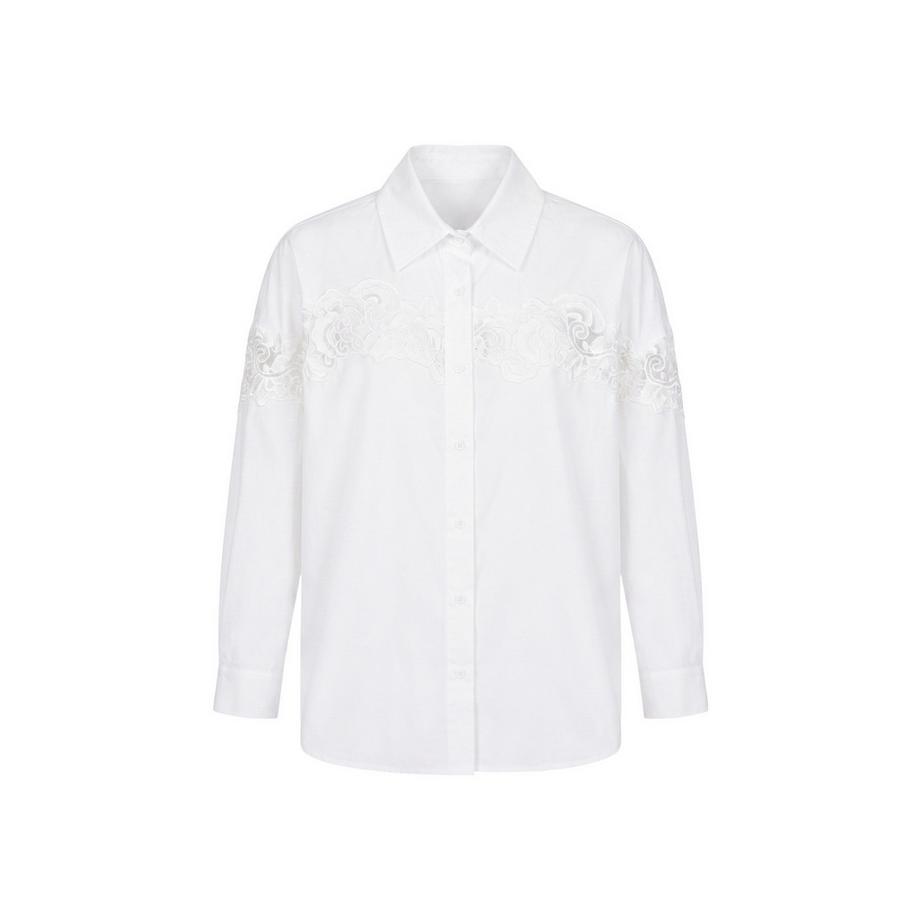 Chiara Ferretti Blusa con dettagli in pizzo  