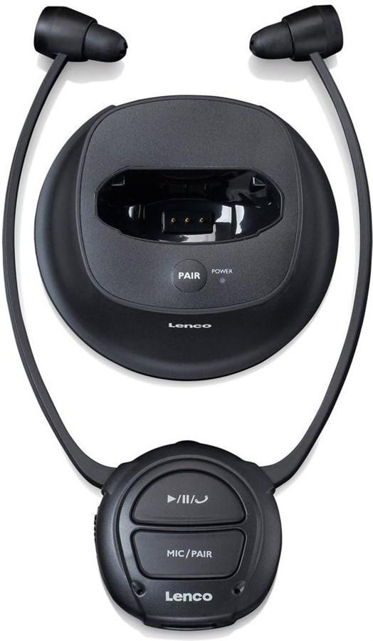 Lenco  Casques TV HPW-400 Noir 
