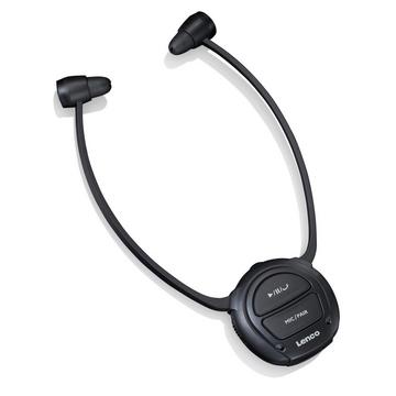Lenco HPW-400BK Kopfhörer Kabellos im Ohr Bluetooth Schwarz