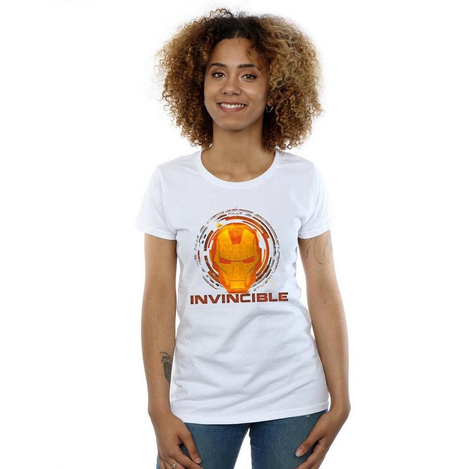 MARVEL Invincible Iron Man T-Shirt Stampa Grafica  