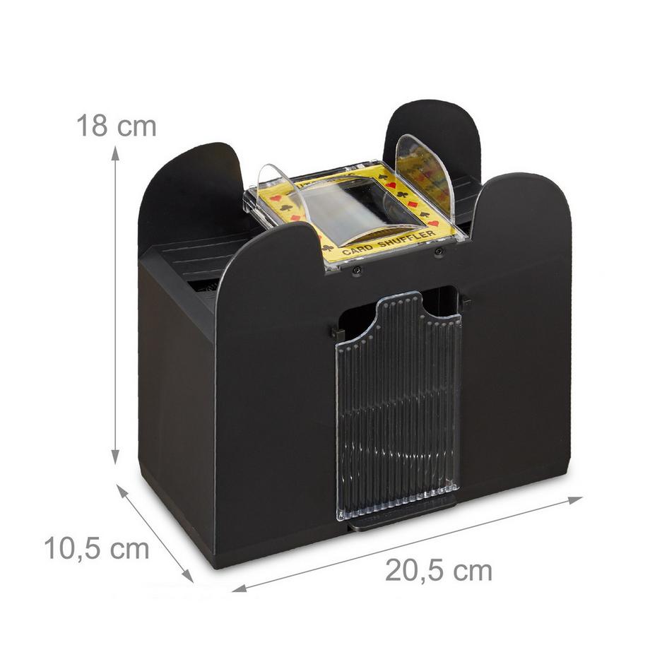 B2X  Automatischer Kartenmischer für 6 Decks 